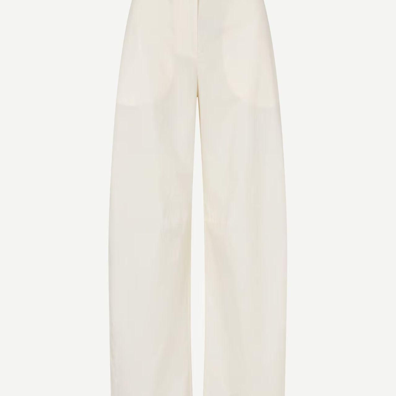 Samse-Samse Women's White Trousers